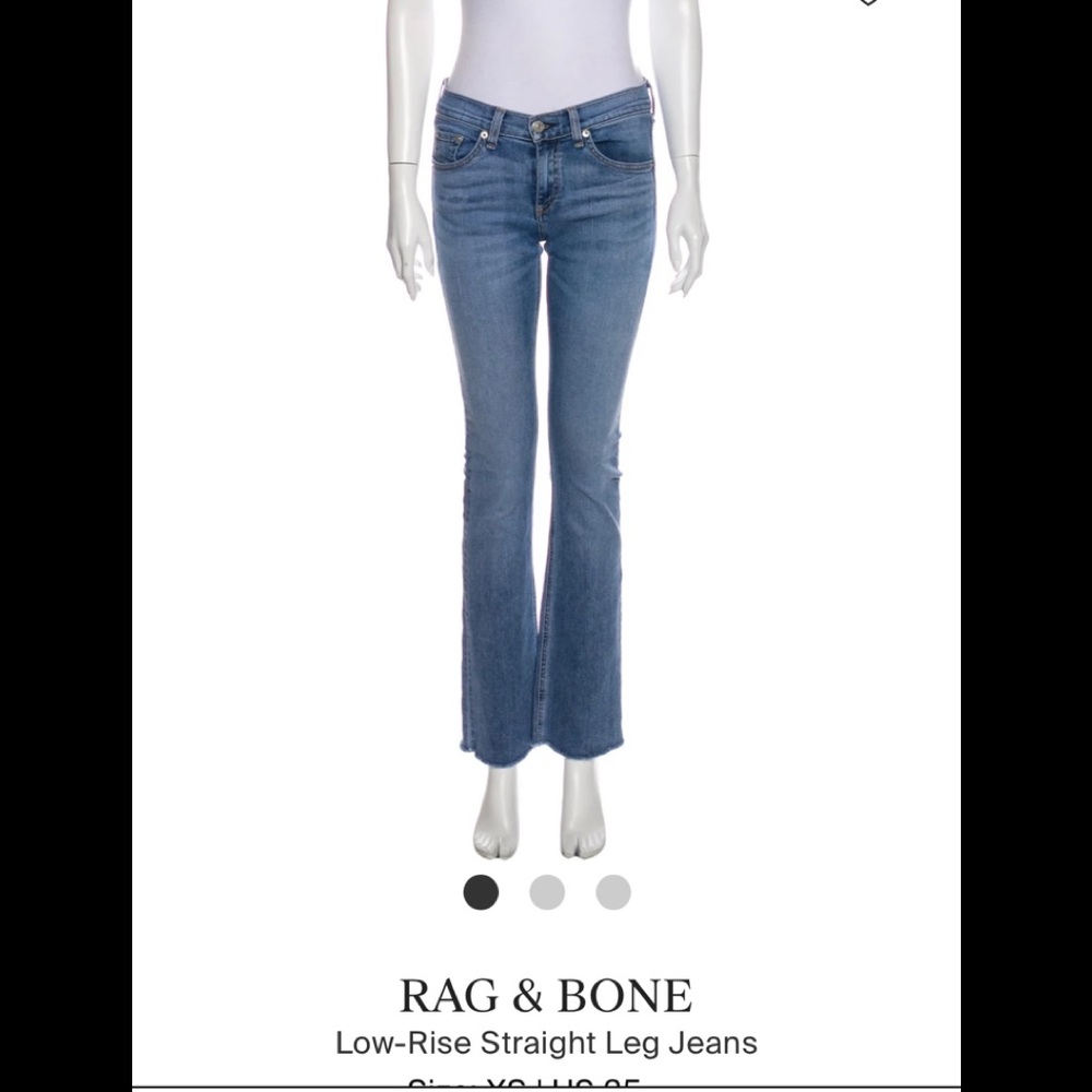 Rag And Bone Blue jeans Light wash Size 26